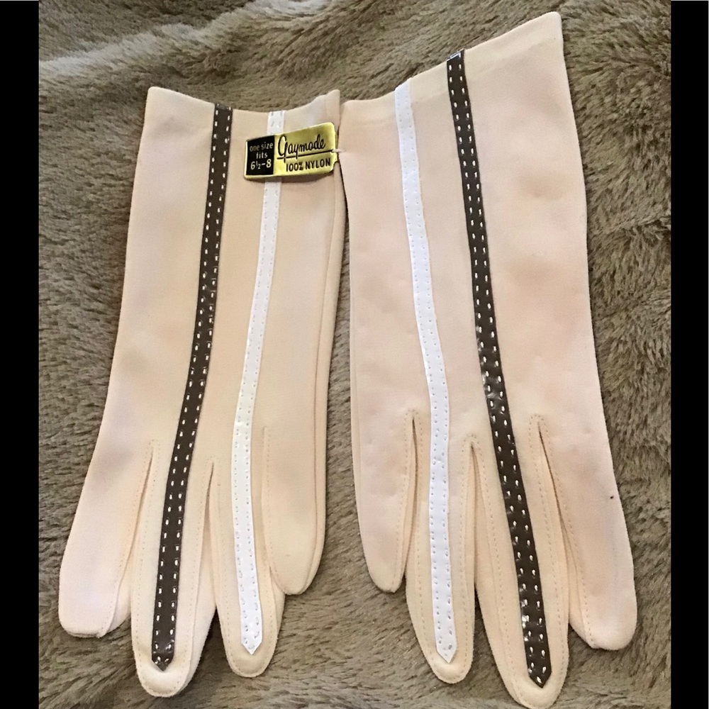 Gaymode Nylon Gloves NWT Vintage